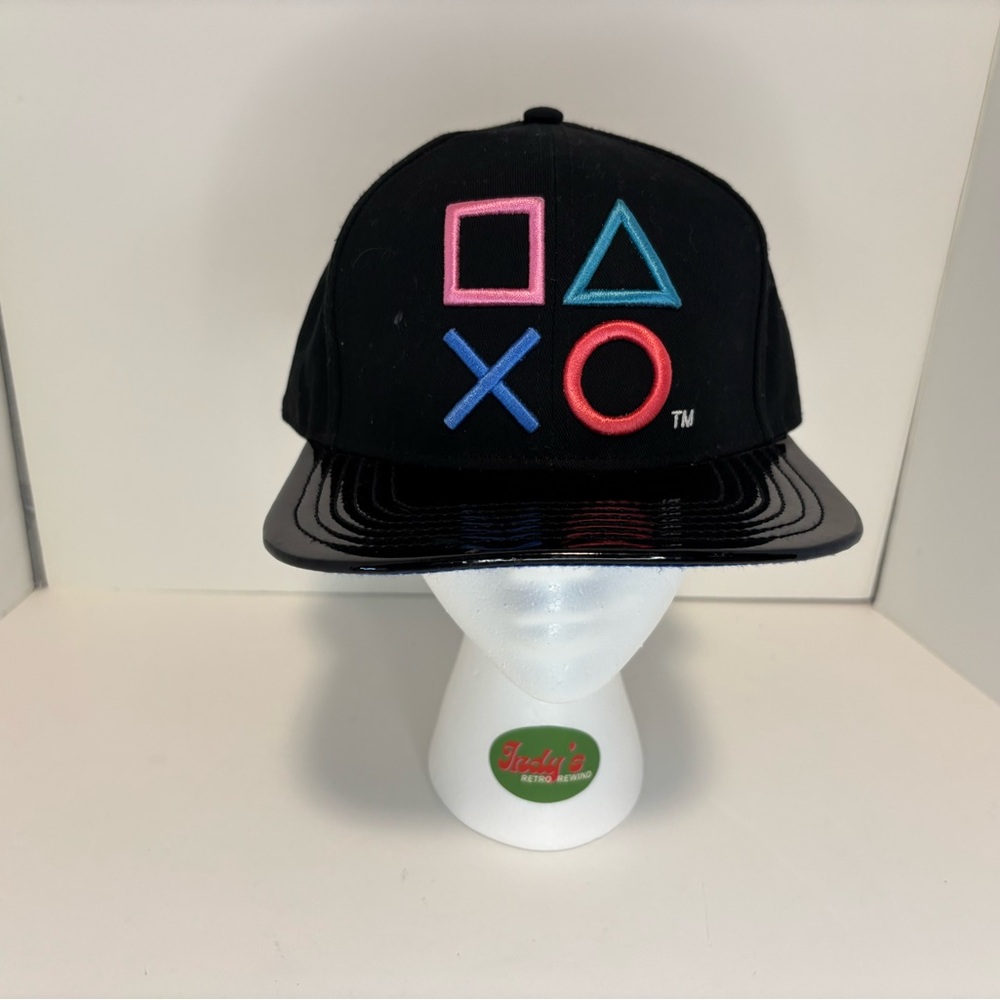 Black Adjustable PlayStation Hat